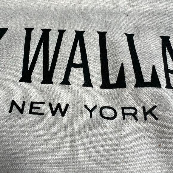 MZ Wallace Large Cream Dust Bag Drawstring Closure 26” x 23” - Picture 5 of 6